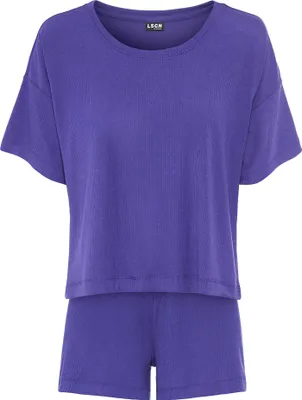Produktbild von LSCN by Lascana Shorty 2 -teilig lila-blau Größe 40/42