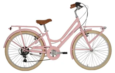 Immagine prodotto di Bicicletta per Ragazza 8-10 Anni 24" Cambio 6V Shimano Freni V-Brake Milly Rosa