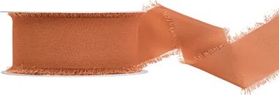 Chiffonband 4cm x 10m Kupfer