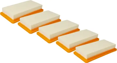 Produktbild von vhbw 5x Motorschutz-Filter kompatibel mit Kärcher DS-5500, DS 5800, DS-5600, DS5500, DS5600, DS 6.000 Waterfilter, DS 5600, DS 6, DS 6.000 Staubsauger
