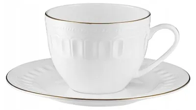 Produktbild von Villa Italia Mesyna Gold Elegante Porzellantasse 250 ml