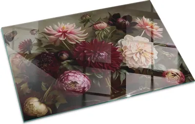 Produktbild von Blumenstrauß im Detail – Glasbodenplatte für – Kaminofen – Kaminplatte Glas – Schutzglas – Funkenschutzplatte –Glasbodenplatte Feuerfeste – Hitzeschutzplatte – Bodenschutz aus Glas – 100x70 cm