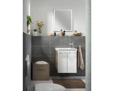 Zdjęcie produktu dla FACKELMANN LED ConturaLight / pośrednia lampa LED pod umywalkę / wymienna taśma LED do łazienki / z czujnikiem ruchu na baterie