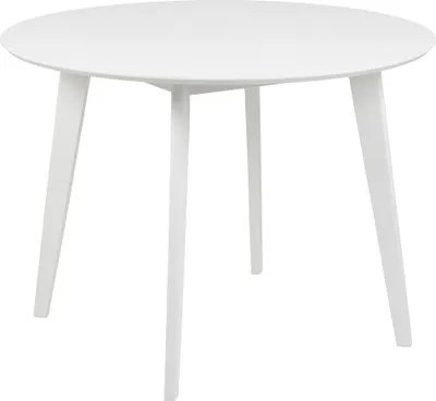 Image de Smuk Table à manger Ø 105 cm Anakin Blanc