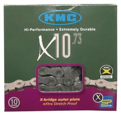 Immagine prodotto di Catena KMC X-10.73 - imballata, grigia (10s)
