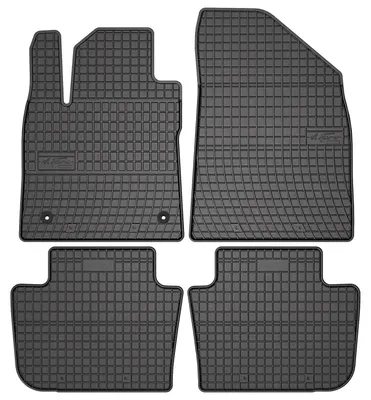 Immagine prodotto di Tappetini auto in gomma adatto per MG 4 (2022-, hatchback) neri, set 4 pz, con fissaggi