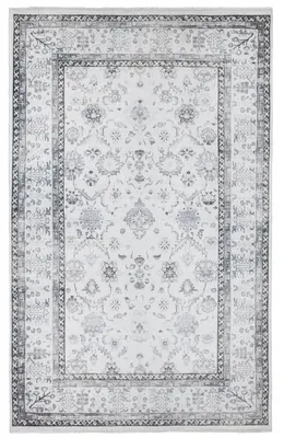 Produktbild von Vintage Boho Teppich Laufer Sand 230cm x 320cm, Waschbar Anti-Rusch Teppich Super Soft, Moderner Kurzflor Teppich