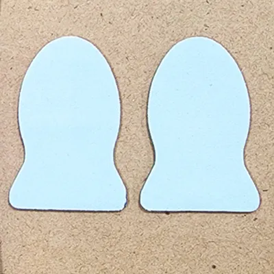 Produktbild von 2pcs Fingerhärme extrem dünn 3D-Anpassung hoher Empfindlichkeit Nicht-Kratzer-Mobilfunk-Gaming-Finger-Ärmel Spielkomponente-Hellblau