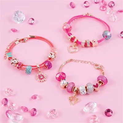 Produktbild von Make it Real MR1722, Armbänder-Bastelset für Kinder, 8 Jahr(e), Mehrfarbig, 27 Stück(e)