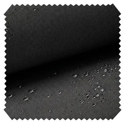 Produktbild von novely® ARAGON Acryl Outdoor Stoff UV Gartenmöbel Markisenstoff 1lfm - Farbe: 03 Schwarz, KI-generiertes Bild
