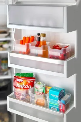 Obrázok produktu pre Hermia Concept, MCH09125, sada organizérov do chladničky (6 dielov), priehľadná, 100 % PLAST, 11 x 10 x 11 cm