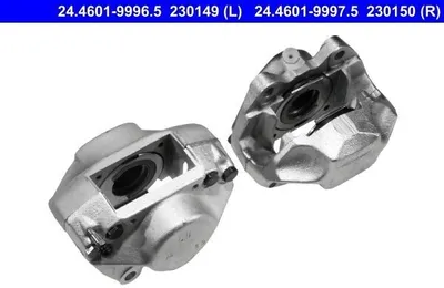 Zdjęcie produktu dla ATE 24.4601-9996.5, zacisk hamulcowy przedni, lewy, średnica 60 mm, pasujący do: MERCEDES-BENZ /8 (W115), sedan; /8 (W114), coupé; /8 (W114), sedan