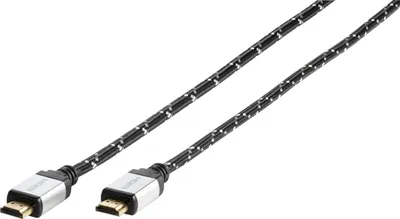 Produktbild von ViVanco™42203, 5 m, HDMI Typ A (Standard), HDMI Typ A (Standard), 3840 x 2160 Pixel, 3D, Schwarz