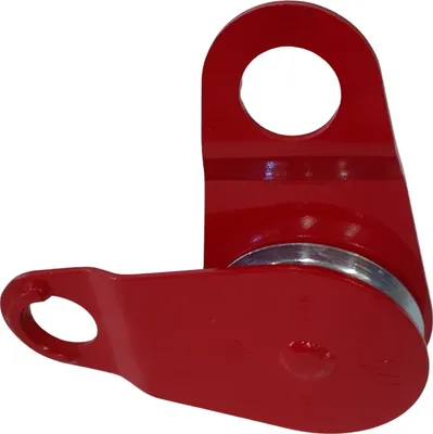 Produktbild von Seilrolle - Umlenkrolle mit beweglichem, schwenkbarem Seitenblech SRB-12