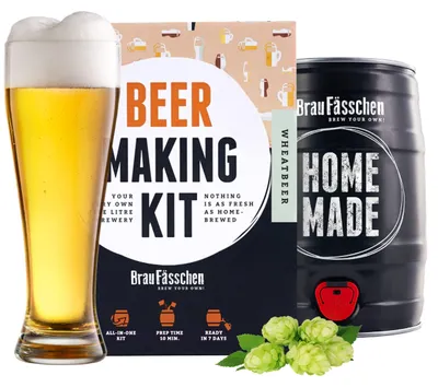 Bierbrauset Weißbier – 5-Liter-Fass, in 7 Tagen gebraut