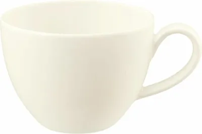 Produktbild von Seltmann Weiden Zoé Fine Diamond Kaffeeobertasse, Kaffeetasse, Kaffee Tasse, Porzellan, Creme, 260 ml, 001.746273