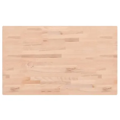 Immagine prodotto di Piano tavolo vidaXL 100x60x1,5 cm rettangolare in legno massello di faggio