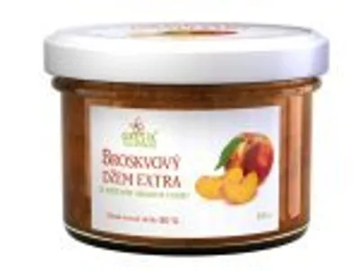 Produktbild von -Pfirsichmarmelade, 80% Fruchtanteil, reduzierter Zuckergehalt