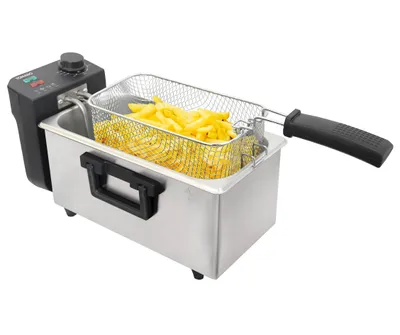 Productafbeelding van Tomado TDF3000S - Frituurpan - friteuse - 3 liter - koude zone - 2000 watt