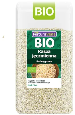 KASZA JĘCZMIENNA BIO 400 g - NATURAVENA