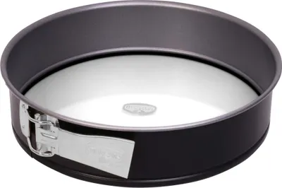 Produktbild von Dr. Oetker Springform Ø 26 cm mit Glasboden Backform mit schnitt- & kratzfestem Glas-Boden, runde Kuchenform mit Antihafteigenschaften