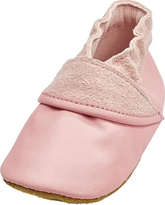 Produktbild von Lupilu Baby Krabbelschuhe Echtleder Atmungsaktiv chromfrei rutschfest Rosa 22/23