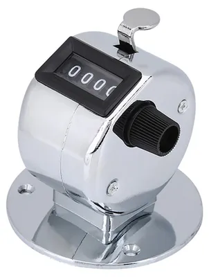 Image de Mini-compteur manuel à 4 chiffres en métal pour les matchs sportifs et le golf