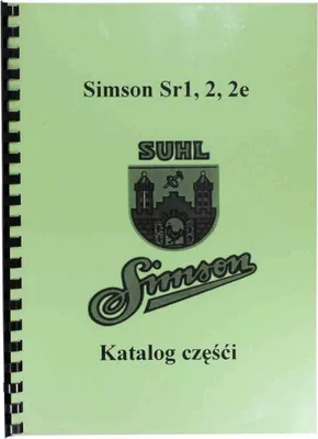 Produktbild von Simson Sr1 Sr2 Sr2E Ersatzteilkatalog