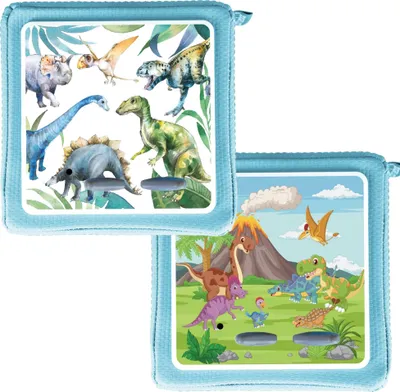 Produktbild von MeinBaby123® Toniebox Schutzfolie | 2er Set Dinos