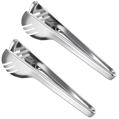 2er Set Servierzangen aus Edelstahl, 24,3 cm