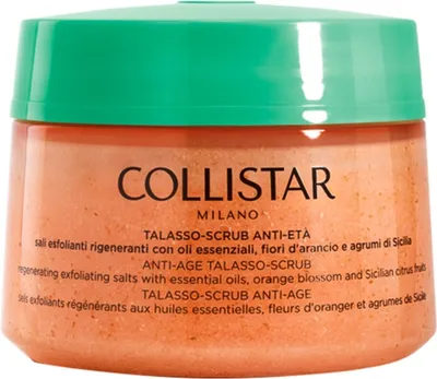 Obrázek produktu pro Collistar Anti-age Talasso-scrub 700g, Tělový peeling, Ženy, Univerzální, Proti stárnutí, Exfoliace, Hydratující, Regenerační, Revitalizační, Bělicí, Dávkovač, 700 g
