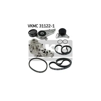 Produktbild von SKF Wasserpumpe + Keilrippenriemensatz für Audi A4 A6 Cabriolet VW Passat