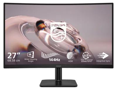 Productafbeelding van Philips 2000-serie, model 27E3C2200/00, 68,6 cm (27 inch), 1920 x 1080 pixels, Full HD, LCD, 4 ms, zwart