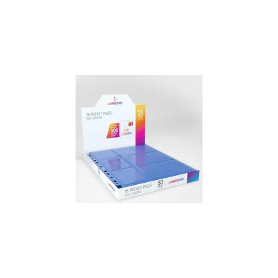 Produktbild von GGS30004 - Seiteneinschub mit 18 Taschen, 50 stk. Packung, blau