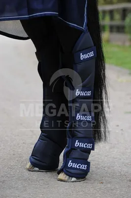 Produktbild von Bucas Transportgamaschen 2000 Boots - Navy, Größe:Vollblut (M)