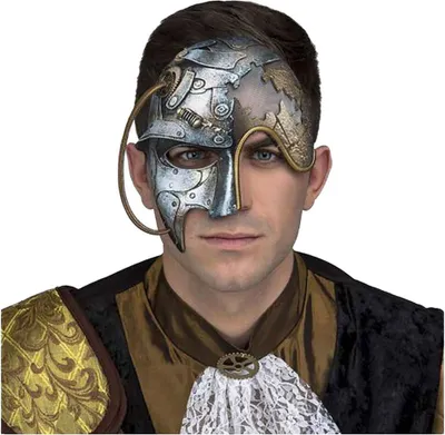 Produktbild von Mom Steampunk-maske Golden  Golden One Size