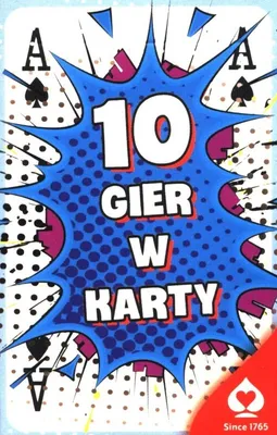Zdjęcie produktu dla Karty Do Gry Zestaw 10 Gier 10005175