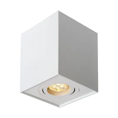 Produktbild von Spectrum LED Chloe GU10 schwenkbar weiß Deckenleuchte IP20 downlight max.10W eckig