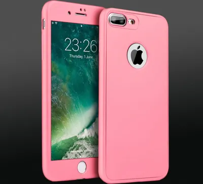 Produktbild von Apple iPhone XR 2in1 Full TPU Rosa