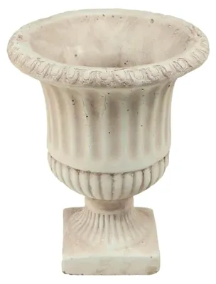 Produktbild von Mini Pflanzkübel Antik Beton Deko Blumentopf H16,5cm