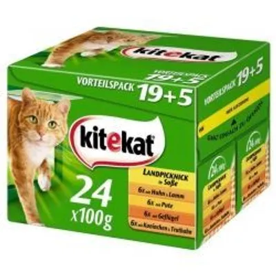 Produktbild von Kitekat MP Landpicknick in Soße - Packungen: 24 x 100 g Multipack