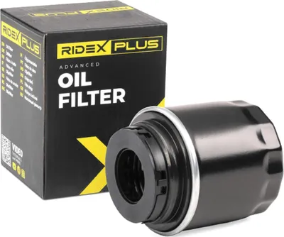 Produktbild von Ölfilter RIDEX PLUS 7O0036P Anschraubfilter für VW Golf VII Schrägheck (5G1, BQ1, BE1, BE2) GOLF VI (5K1) Polo Schrägheck (6R1, 6C1) TOURAN (1T1, 1T2)