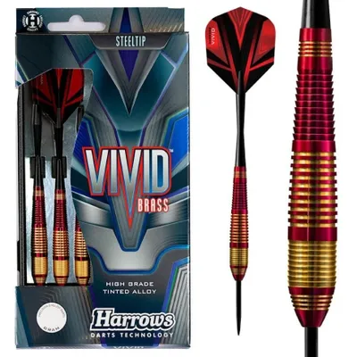 Zdjęcie produktu dla Harrows Vivid Red Brass - Steeldarts