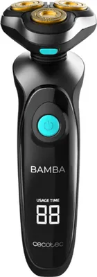 Produktbild von Cecotec 04194, Bart, Gesicht, 3 mm, 1,2 cm, Schwarz, Edelstahl, LED