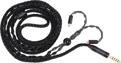 Obrázek produktu pro 4,4 mm symetrický konektor na kabelu MMCX, vhodný pro sluchátka SE215, SE535 a SE846, 1,1 m, 16žilový, postříbřený náhradní kabel OFC pro sluchátka