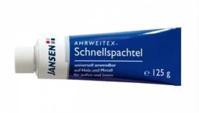 Produktbild von Jansen Ahrweitex Schnellspachtel für innen und außen weiß Tube125g