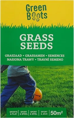 Produktbild von Grassamen Rasensamen Grass Rasen Rasensaat Traumrasen Green Boots für 50 m2
