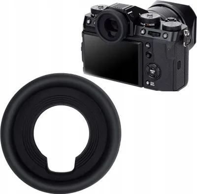 Zdjęcie produktu dla JJC EF-GFX, FUJI. GFX100 II / GFX100 / GFX100S / GFX50S II / GFX 50S / X-H2S / X-H2 / X-H1 / X-T5 / X-T4 /..., Czarny, Silikon, Fujifilm, 9,07 g, 11,9 mm
