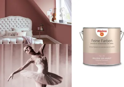 Produktbild von Alpina Feine Farben No. 19 Melodie der Anmut® edelmatt 2,5 Liter