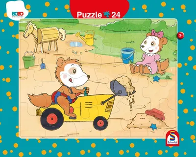 Produktbild von Schmidt Spiele 56809 2erSet RAPU Bobo Siebenschläfer 24 Teile / 40 Teile Sonstige